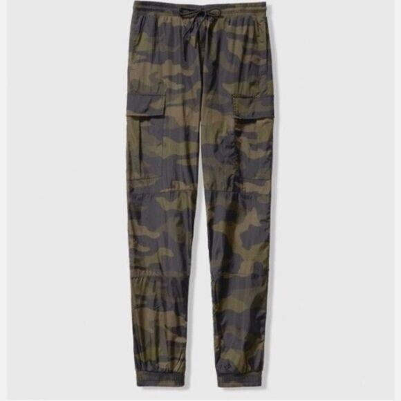 Victorias Secret Pink Ultimate Classic Fit Cargo Jogger Lined Pants camo XS - Picture 6 of 6